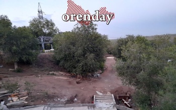 Ремонт Елизаветинского спуска к Уралу в Оренбурге, видимо, затянется