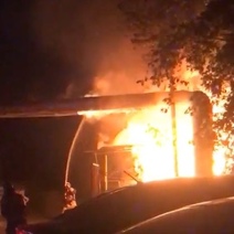 В Оренбуржье за сутки сгорели дома, надворные постройки и вагончик