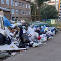 Переполненные мусором площадки встречаются оренбуржцам на каждом шагу