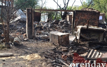 В Оренбурге погорельцам с переулка Почтового обещают новое жилье