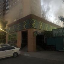 В Оренбурге на улице Чкалова горел ресторан 