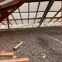 Многоквартирный дом в Бугуруслане бросил подрядчик, выполнявший капремонт кровли?