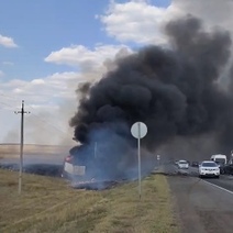 В Оренбуржье в районе села Майорское произошло жуткое ДТП