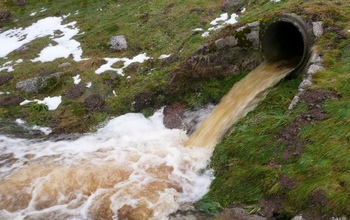 В Орске организация сбрасывала неочищенные сточные воды прямо на участки садоводов