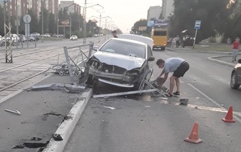 В Новотроицке водитель 