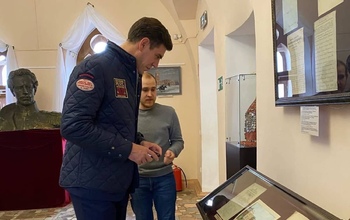 Историей Оренбурга заинтересовался известный актёр Дмитрий Дюжев