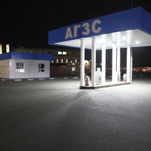 В Оренбурге при возгорании на АГЗС пострадал оператор станции