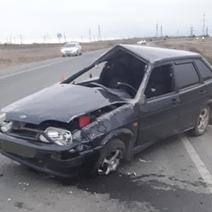 Под Новотроицком в ДТП серьезно пострадал водитель «ВАЗ-211440» 