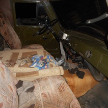 В машине жителя Оренбурга обнаружена разделанная туша лося и карабин