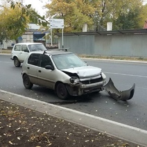 В центре Оренбурга при столкновении 