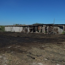 В Оренбуржье из-за ссоры с соседкой женщина устроила пожар в её дворе