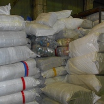 В Оренбургской области остановили фуру с контрафактной одеждой