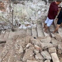 В ходе благоустройства в центре Оренбурга нашли подземный ход 