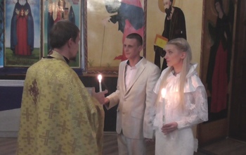 В оренбургской колонии прошла церемония венчания