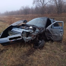 В Саракташском районе нетрезвый водитель ВАЗа столкнулся с КамАЗом