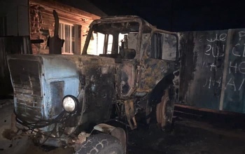 В Оренбуржье казаку отомстили из-за рыбы и сожгли его трактор