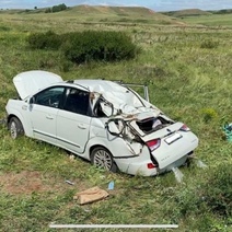 В ДТП на трассе в Оренбуржье пострадали две пассажирки иномарки
