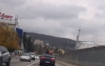 Оренбуржцы устроили в Туапсе покатушки со стрельбой