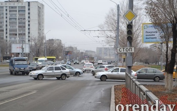 В Оренбурге на проспекте Гагарина не работают светофоры