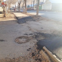 В Оренбурге ООО «ДорРемСтрой» все больше уродуют тротуаров