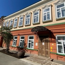 Благоустроенный дворик музея Гагариных оренбуржцы в этом году не увидят