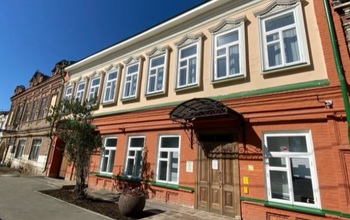 Благоустроенный дворик музея Гагариных оренбуржцы в этом году не увидят