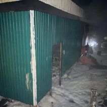 В Оренбургском районе загорелся резервуар на насосной станции