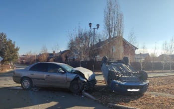 В Оренбургском районе в жестком ДТП пострадали женщина-водитель и ребенок