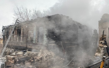 В Шарлыкском районе на пожаре погиб мужчина