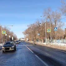 В Оренбурге автоледи за рулем 