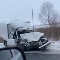 В Шарлыкском районе произошло жесткое лобовое столкновение