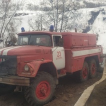 В Абдулино тушат крупный ландшафтный пожар