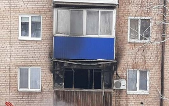 В Медногорске мужчина вывел из пожара двух детей и «вышел» с балкона