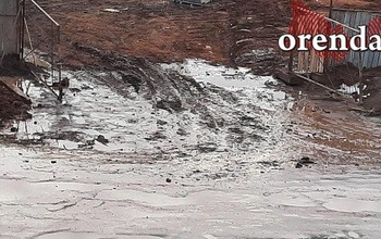 Оренбуржцы страдают от соседства со строящимся детским садом