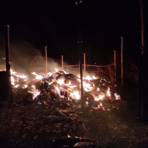 Под Соль-Илецком пьяная женщина спалила сено своей соседки