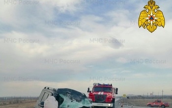 Под Кувандыком, попав в дорожную аварию, погиб водитель 