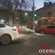 В Оренбурге после ДТП 