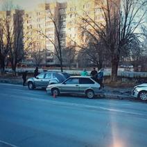 В Новотроицке столкнулись четыре автомобиля