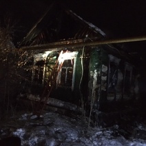 В Шарлыкском районе на пожаре погиб мужчина (18+)