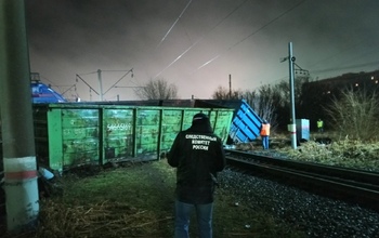 В Оренбурге возбуждено уголовное дело из-за схода поезда с рельсов