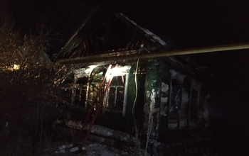 В Шарлыкском районе на пожаре погиб мужчина (18+)