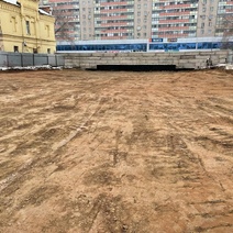 В Оренбурге засыпали котлован 