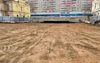 В Оренбурге засыпали котлован 