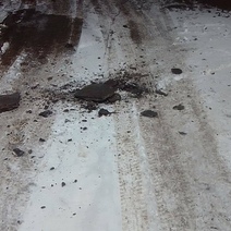 В Оренбурге с моста по ул. Терешковой падают куски бетона