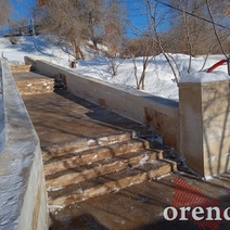 В Оренбурге отремонтированный Елизаветинский спуск разочаровывает своим видом