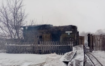 В Оренбуржье на пожаре погиб мужчина