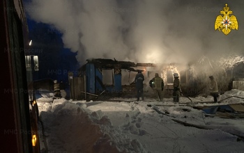 В Оренбурге на пожаре погибли два человека