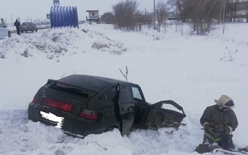 В Курманаевке неосторожный водитель «догнал» другой автомобиль