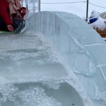 Новогодний городок в Оренбурге небезопасен для детей