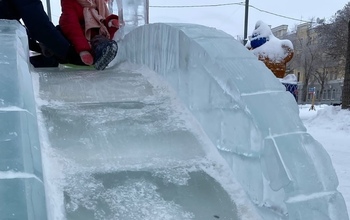 Новогодний городок в Оренбурге небезопасен для детей